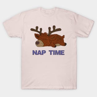 Nap Time - Sleeping Fawn T-Shirt